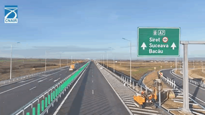 Cele mai circulate autostrăzi: A7 a ajuns să fie cea mai întinsă arteră rutieră din România, surclasând A1 și A3 1 top autostrazi in trafic a7 a devenit cea mai lunga autostrada din romania dupa a1 a depasit a3 694afab63cfe7