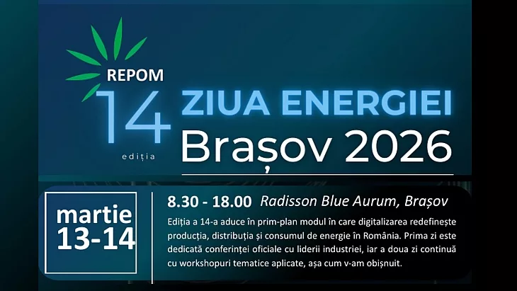Brașov, Ziua Energiei: Ediția a 14-a - "Transformarea digitală în domeniul energetic: de la electroni la inteligență artificială" 1 ziua energiei brasov editia a 14 a digitalizarea in enegie de la electroni la inteligenta 69b0cc8aaf2ad
