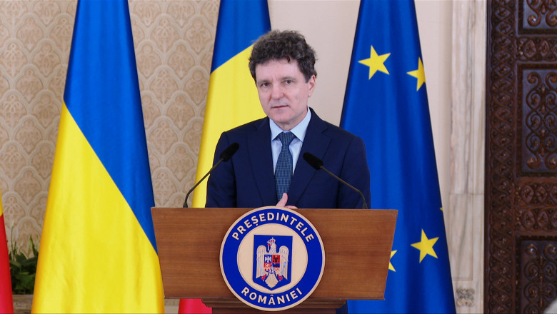 Președintele Nicușor Dan avertizează: „Ne așteaptă vremuri agitate în politica românească. Există acord pe PNRR și buget, dar nu voi sprijini un guvern alături de AUR” 1 video vom intra in turbulente politice presedintele nicusor dan exista consens pe pnrr si buget nu sustin un guvern cu aur 69e607eb66854